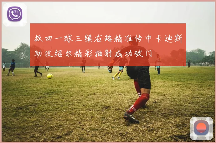 扳回一球三镇右路精准传中卡迪斯助攻绍尔精彩抽射成功破门